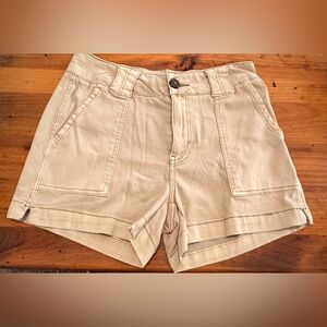 Offers Welcome BKE shorts from Buckle. Tan color, Size 27 (fits more like a 28)